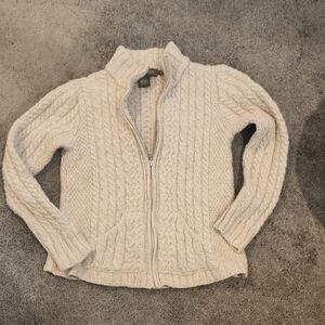 Inis Craft  Cable Knit Sweater